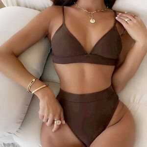 NWT brown swimsuit